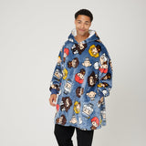Harry Potter Kawaii Snuggz Original Adult Hooded Blanket