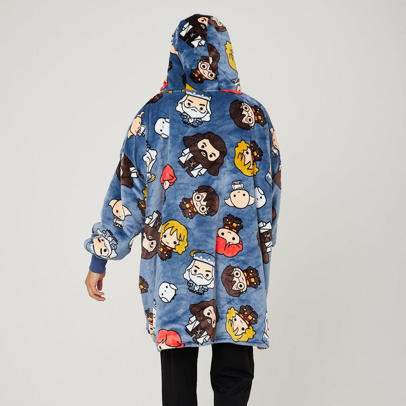 Harry Potter Kawaii Snuggz Original Adult Hooded Blanket