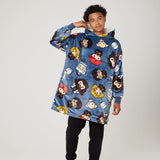 Harry Potter Kawaii Snuggz Original Adult Hooded Blanket