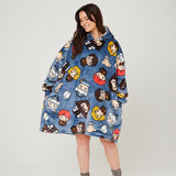 Harry Potter Kawaii Snuggz Original Adult Hooded Blanket